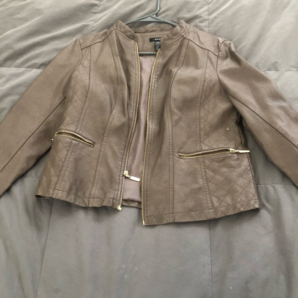 Leather jacket